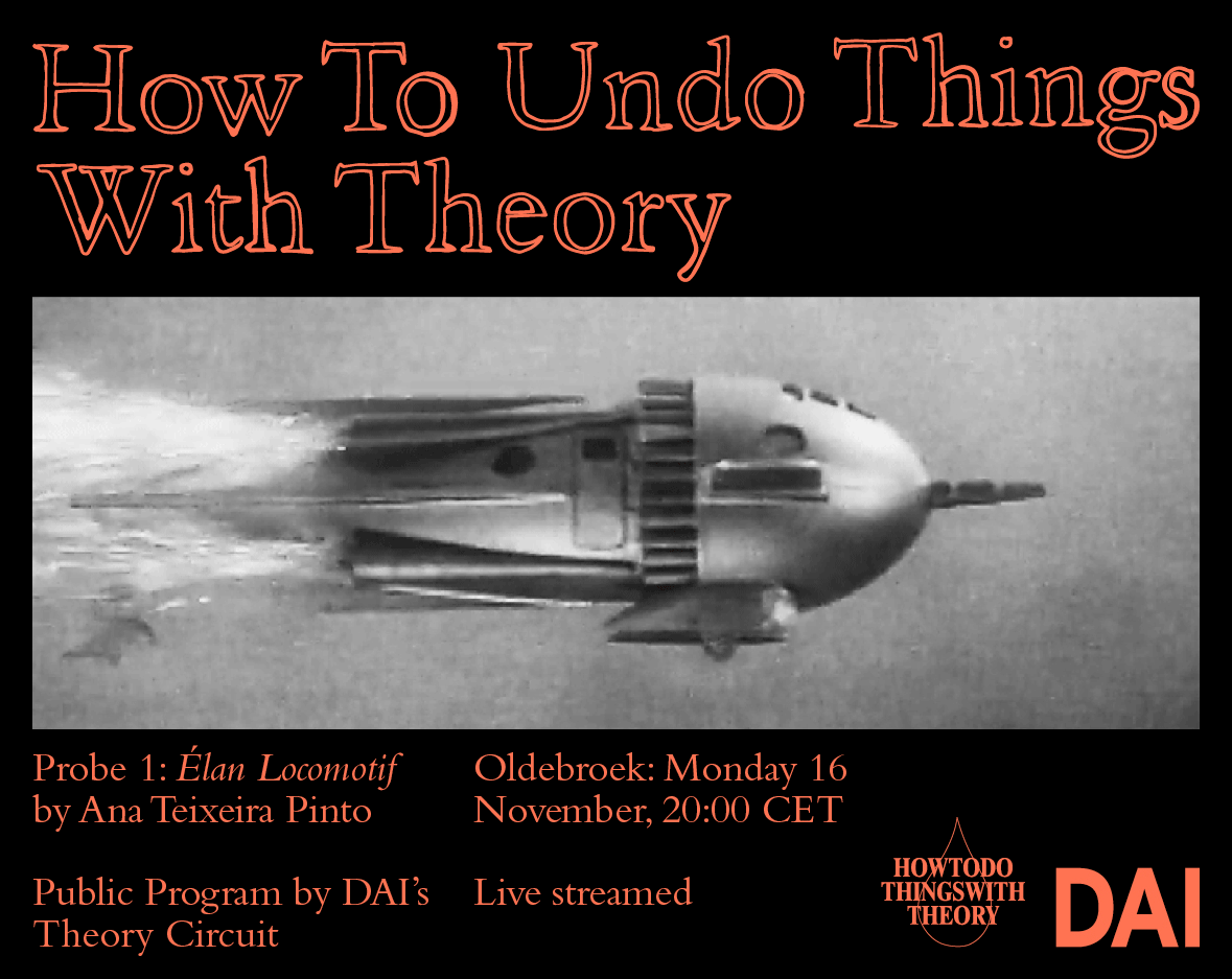 How To Undo Things With Theory ~ Probe#1 