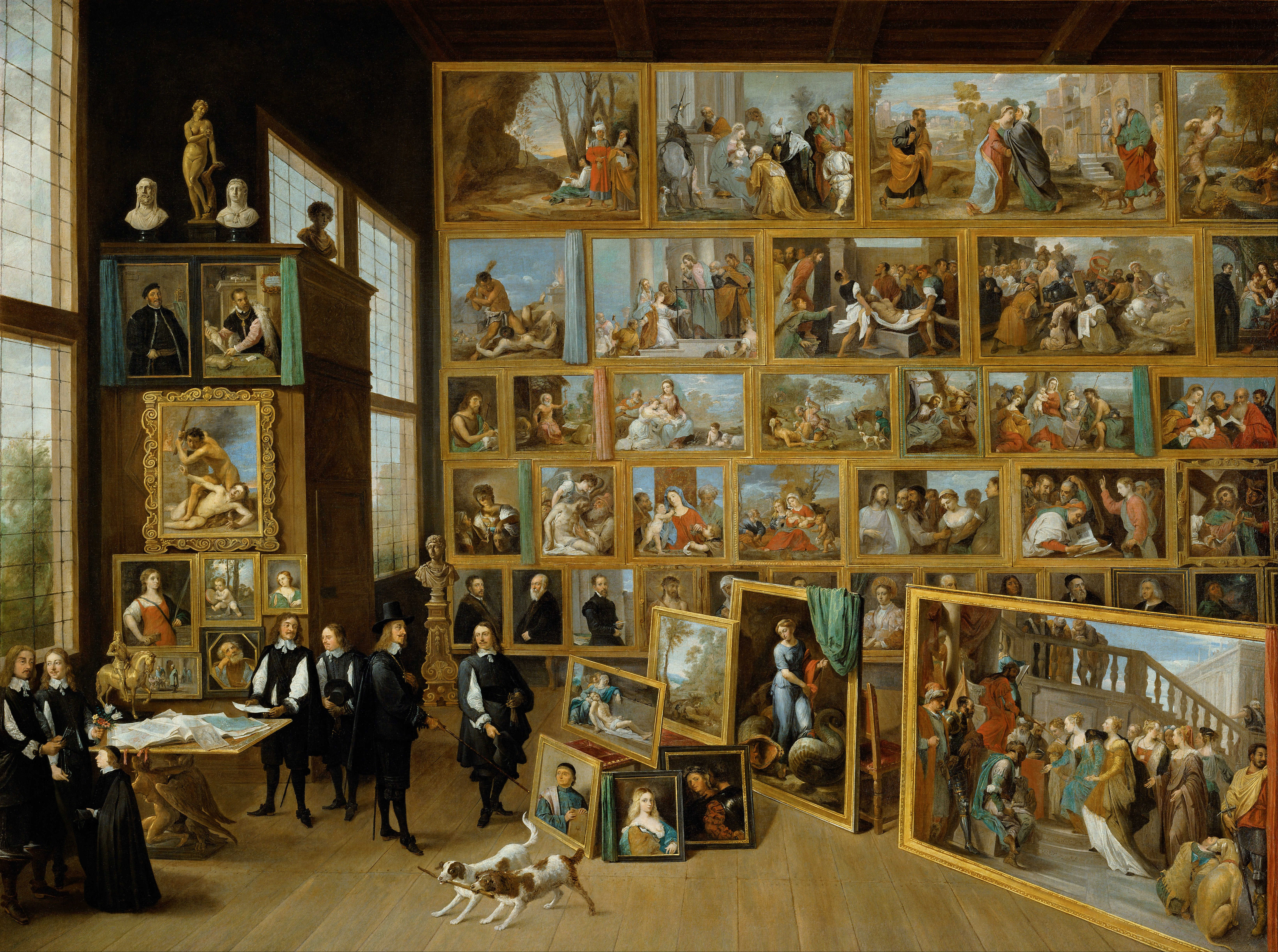 David Teniers Younger. The Art Collection of Archduke Leopold Wilhelm in Brussels, 1651