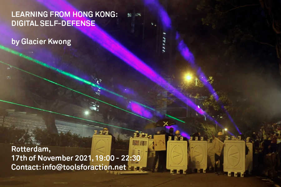 Learning from Hong Kong: Digital Self-Defense with Glacier Kwong
