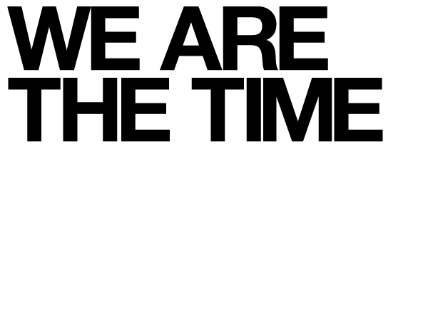 We Are The time banner