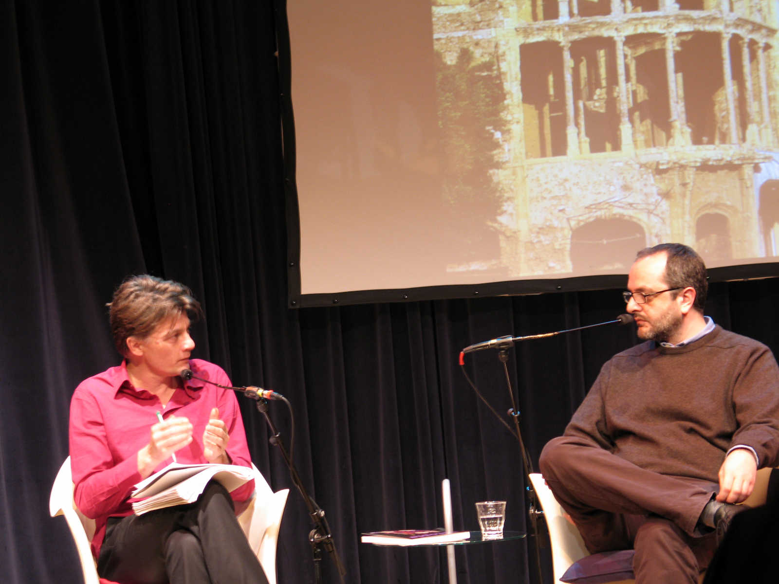 Tony Chakar interviewed by Chris Keulemans  at the Balie in Amsterdam