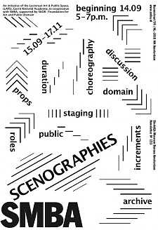 Scenographies at the SMBA
