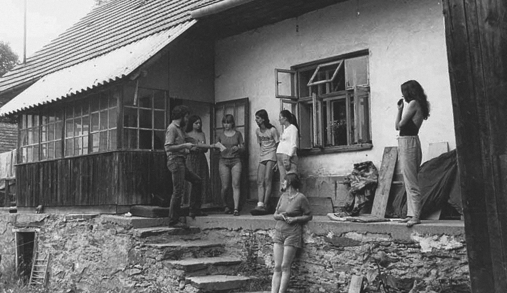 Czech Dissidents Gathering Somewhere in Bohemia, photograph by Jef Helmer, 1982