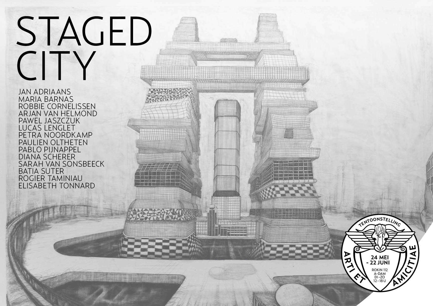 ArtI: Staged City ~ invitation