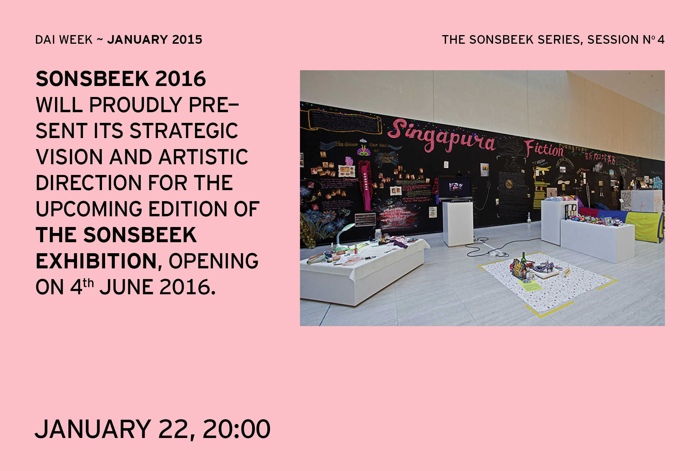 The Sonsbeek Series: SONSBEEK 2016
