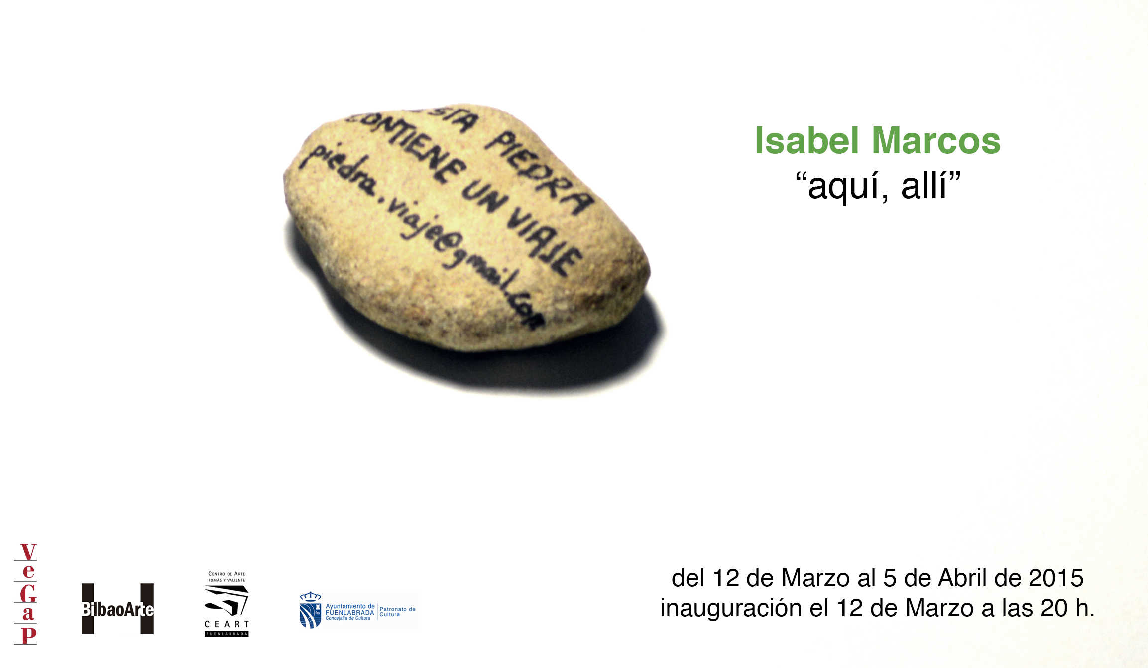 Invite Isabel Marcos, solo exhibition
