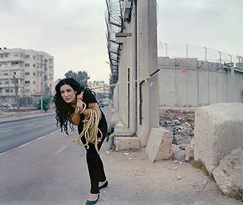Raeda Saadeh, Moving, 2012. Courtesy Raeda Saadeh & Rose Issa Projects.