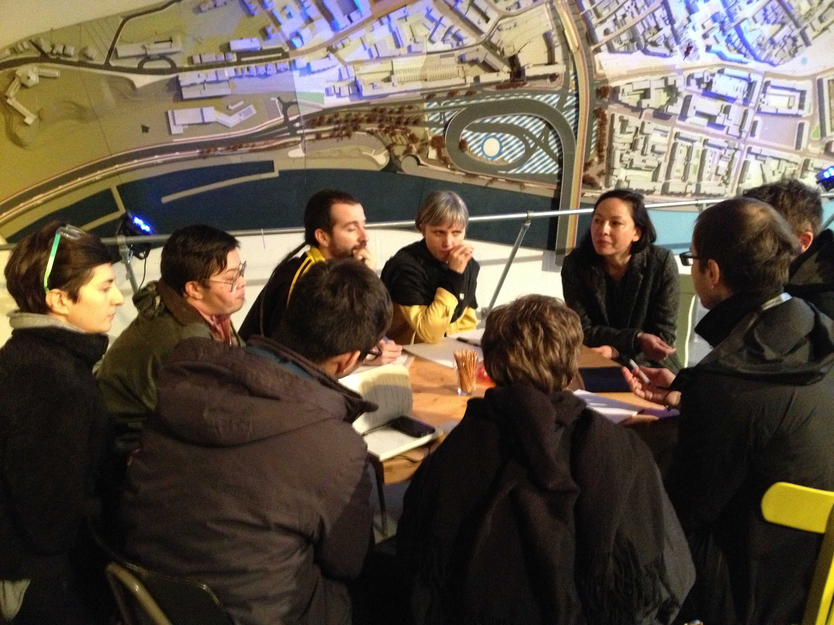 Group discussion TIME RELEASE ( with Hypatia Vourloumis) Image credit: Jacq van der Spek