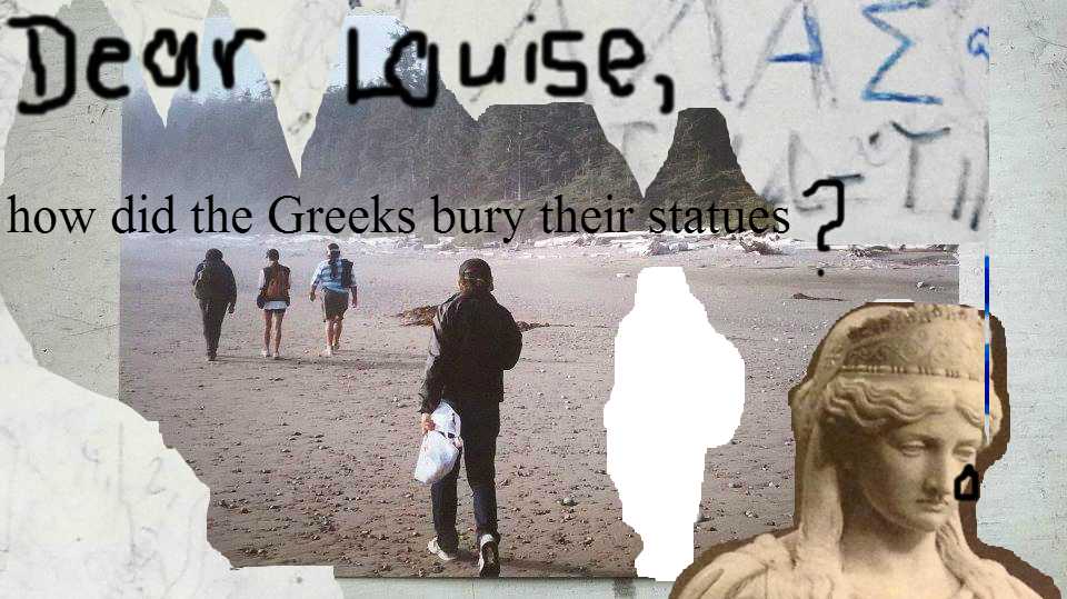 How did the Greeks bury their statues? Despina Sevasti / Sebastian De Line