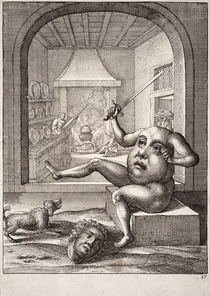 Wenceslas Hollar (1607-1677), ‘The belly and the members’