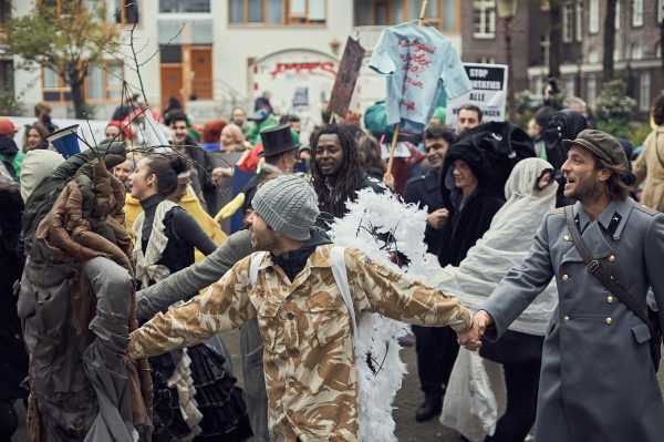 Photography: Vika Uskhanova. Carnival of the Oppressed Feelings. Glukya and other collaborators. Amsterdam. 2017.