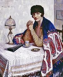Agnes Goodsir: 'Girl with a Cigarette' (circa 1925)