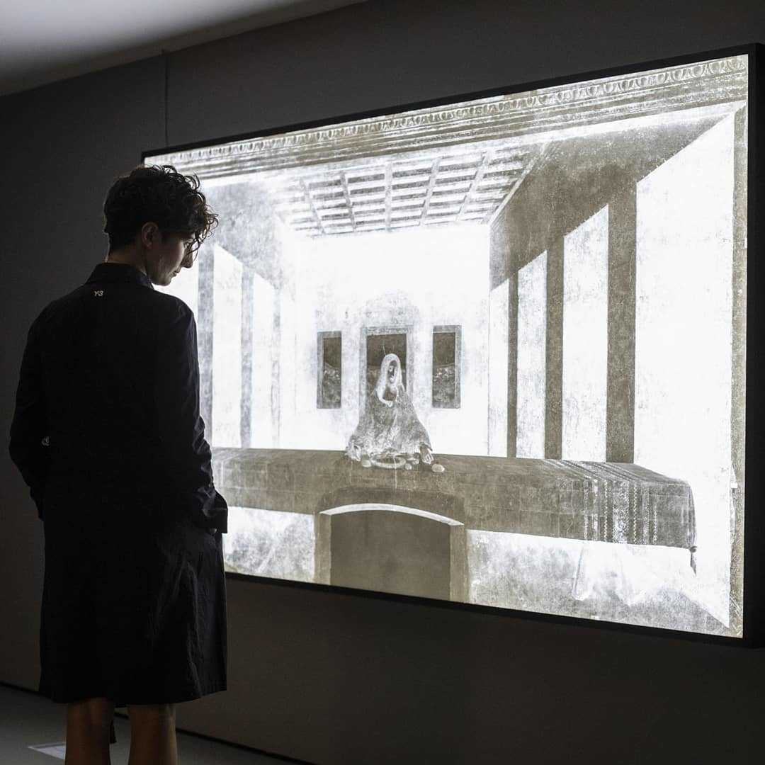 Valentina Miorandi, Last, 2013 - 18, x-ray plate on light box, 260 x 154 cm