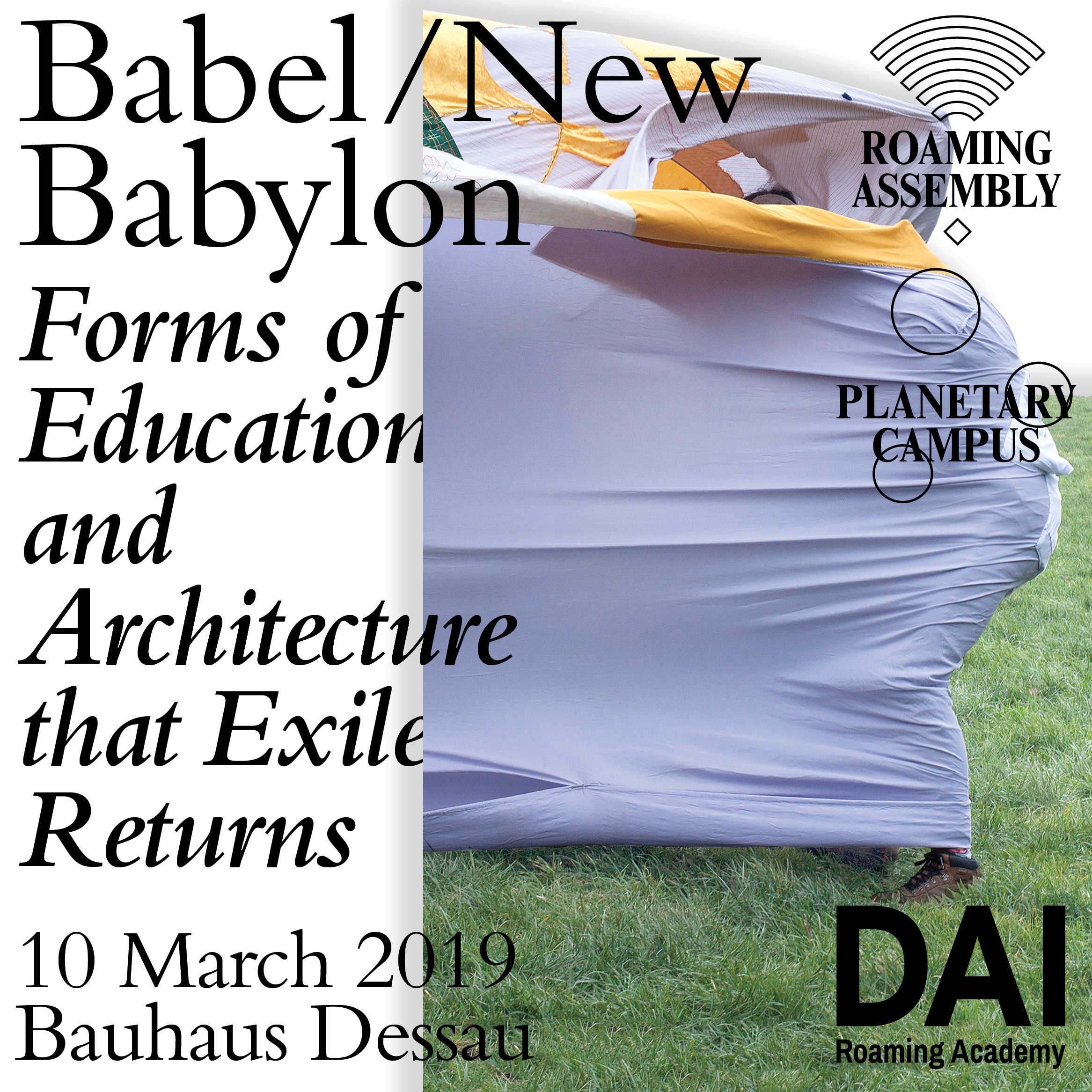 RA23:Babel/New Babylon: Forms of Education and Architecture that Exile Returns