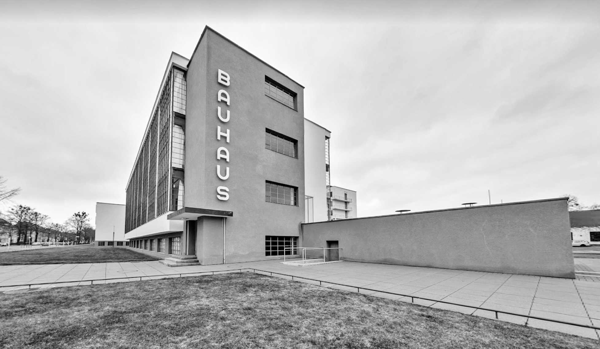 Bauhaus Dessau. Street view