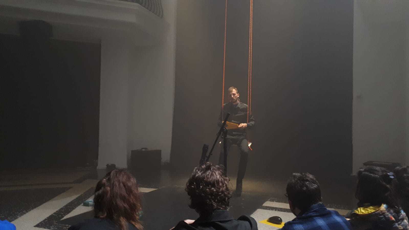 Eric Peter: Economy as Intimacy. I I C / The Contract / Ellipsis / Emotion in Motion / Delbaram / U OK? ~ AEROPONIC ACT 2019 - DAI @ silent green, Berlin. 