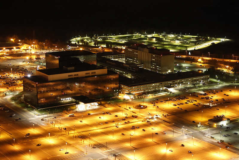 Trevor Paglen, Aerial photograph of the National Security Agency. Commissioned by Creative Time Reports, 2013