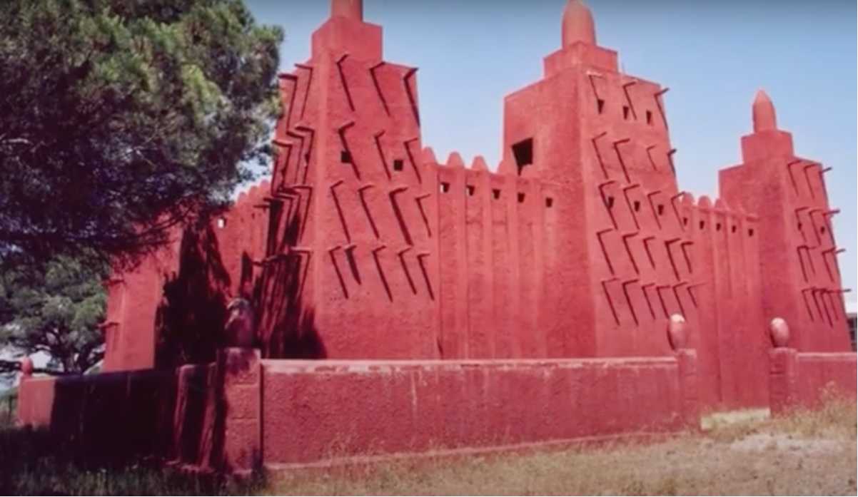 The Great Mosque of Djenne, Mali - first constructed in the 12th Century.