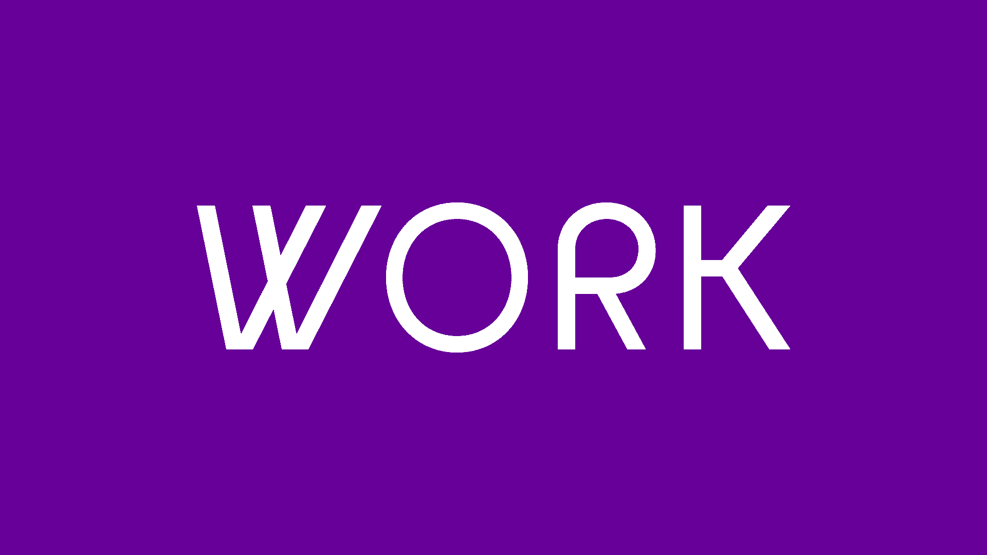 Factory 2.0: Workshopping Access. Gif credit: Saverio Cantoni. Image description: rectangular animated gif scrolling white words on solid purple background. The following words are on the image: work, work, shop, shop, shopping!, shopping!, access, workshopping access. The animation loop includes arrows and chaotic letterings.