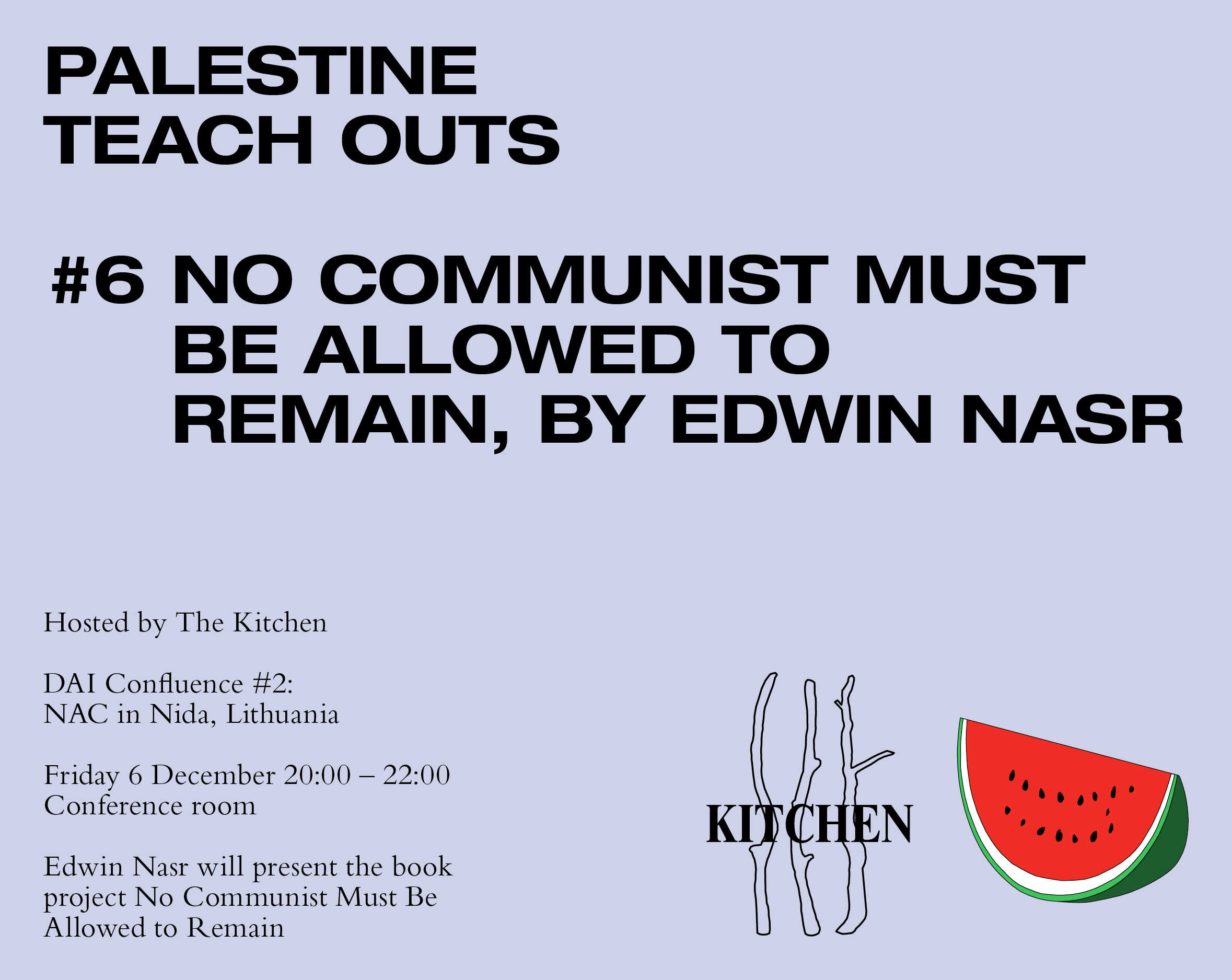 PALESTINE TEACH OUT: #6  ~ edwin nasr